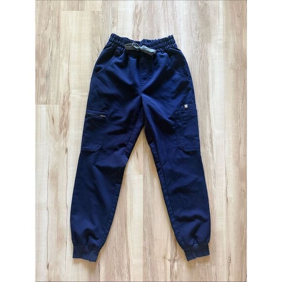 Figs Pants - Figs Navy Uman Cargo Jogger Scrub Pants